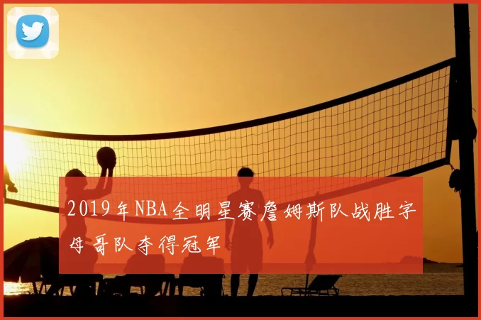 2019年NBA全明星赛詹姆斯队战胜字母哥队夺得冠军