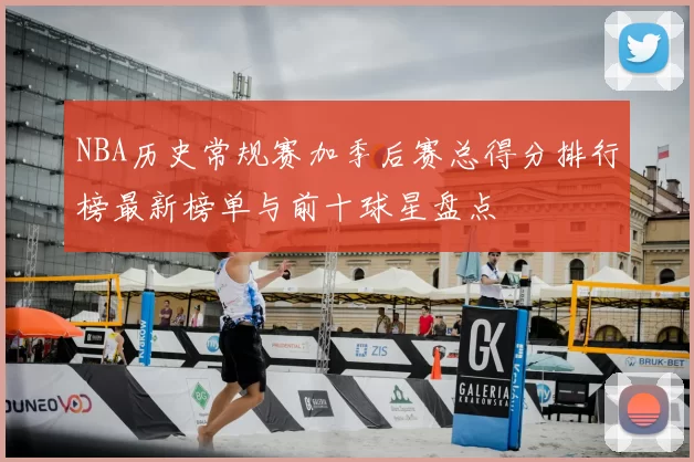 NBA历史常规赛加季后赛总得分排行榜最新榜单与前十球星盘点